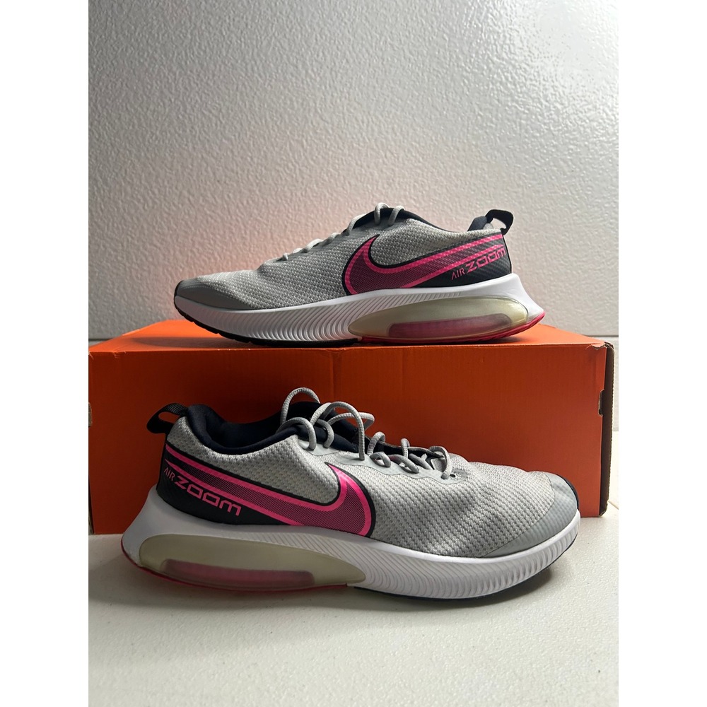 Nike Air Zoom Arcadia Grey Pink Women 8.5W #2968